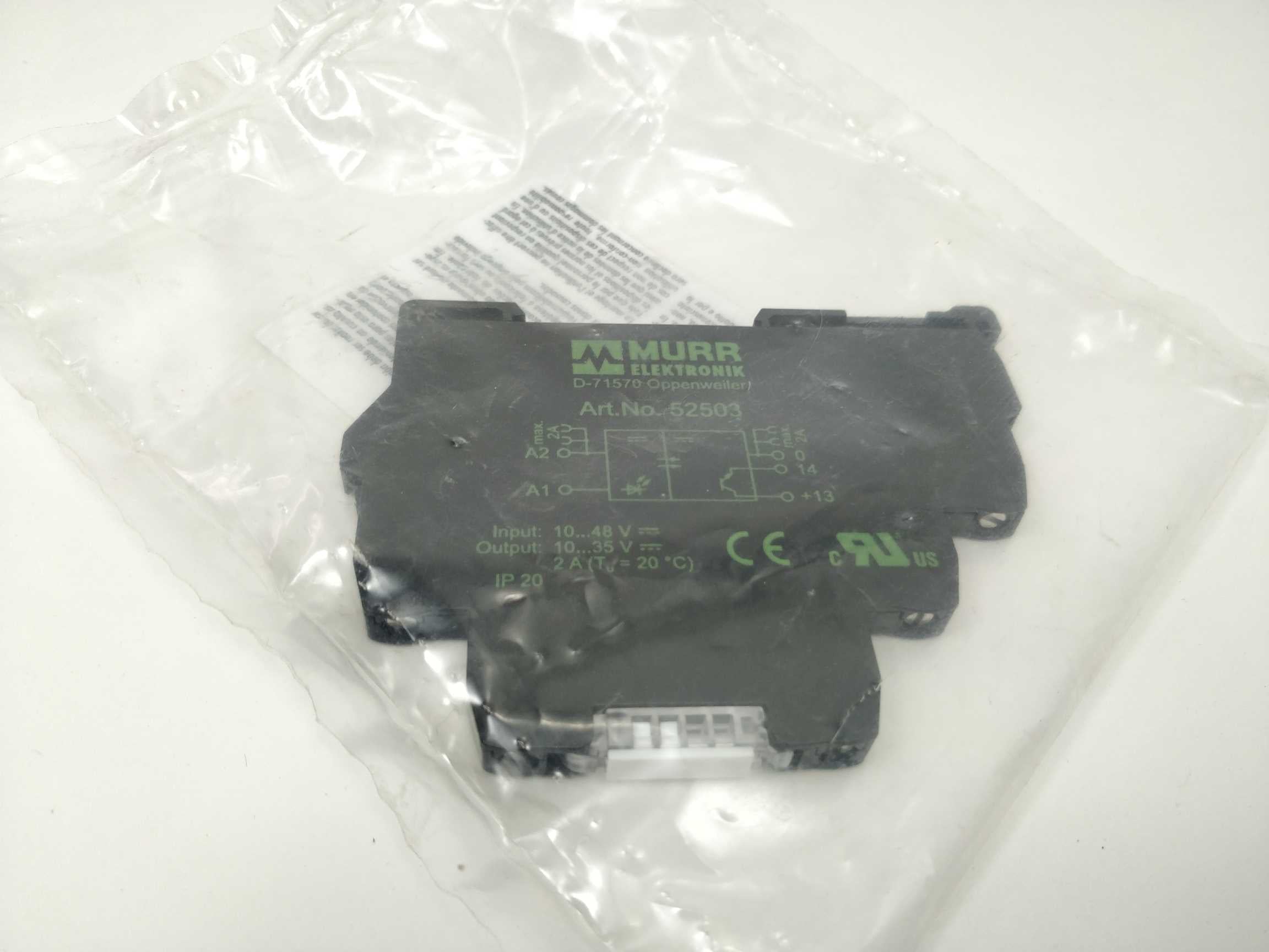 murr-elektronik-52503-miro-tr-24vdc-sk-5p-optocoupler-module_1.jpg MURR Elektronik 52503 Miro TR 24VDC SK 5P Optocoupler Module
