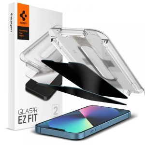 Spigen GLAS.TR "EZ FIT" 2-PACK IPHONE 13 / 13 PRO PRIVACY