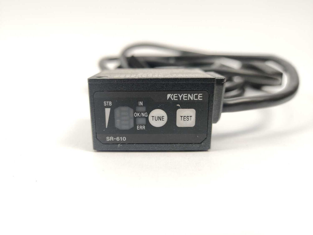KEYENCE SR-610 3Hi IMAGER Laser scanner w. N-R4 communication unit