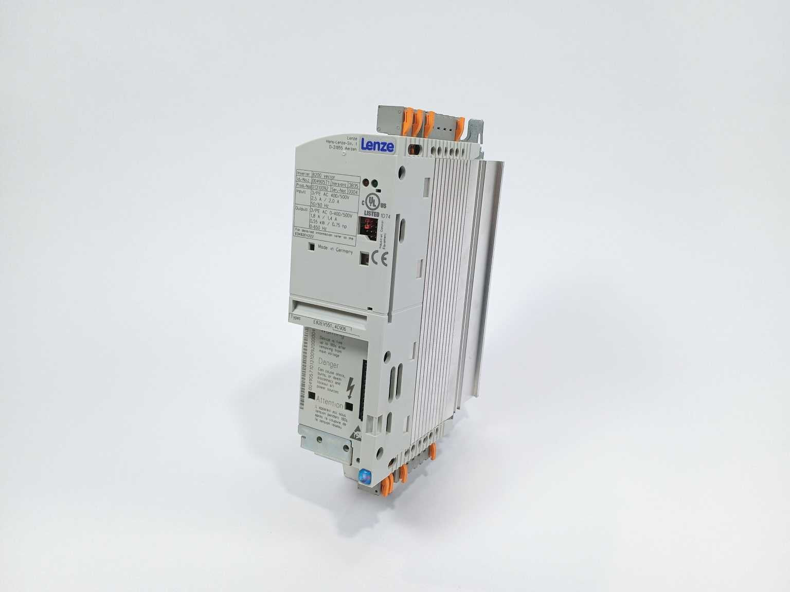 LENZE E82EV551K4C906 00490571 8200 Frequency Inverter E82EV551_4C906