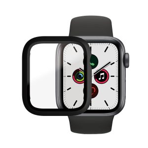 PanzerGlass™ Full Body Apple Watch 4/5/6/SE (40 mm) - Sort kant Online