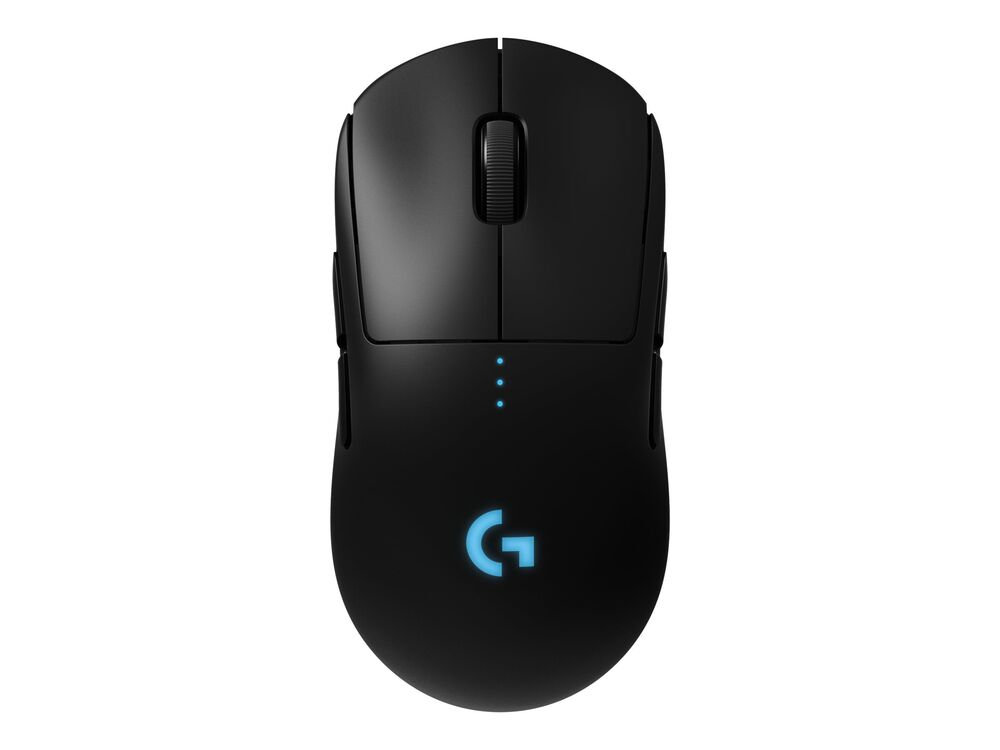 Gaming Mus Logitech G Pro Optisk Trådløs Sort