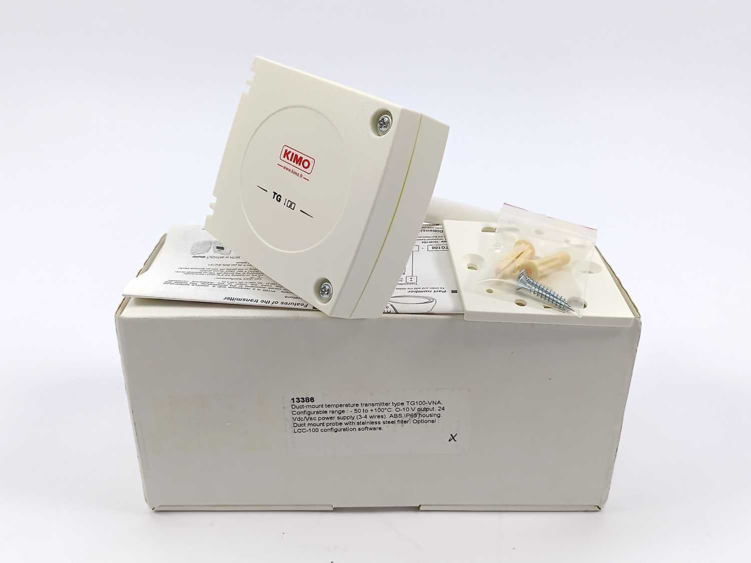 KIMO TG100-VNA 13386 Duct-mount temperature transmitter Online