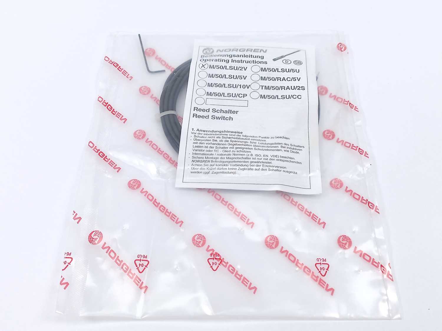 norgren-m-50-lsu-2v-m-50-magnetically-operated-reed-switch-2-m-cable_1.jpg NORGREN M/50/LSU/2V M/50 magnetically operated reed switch, 2 m cable Online Hot Salg