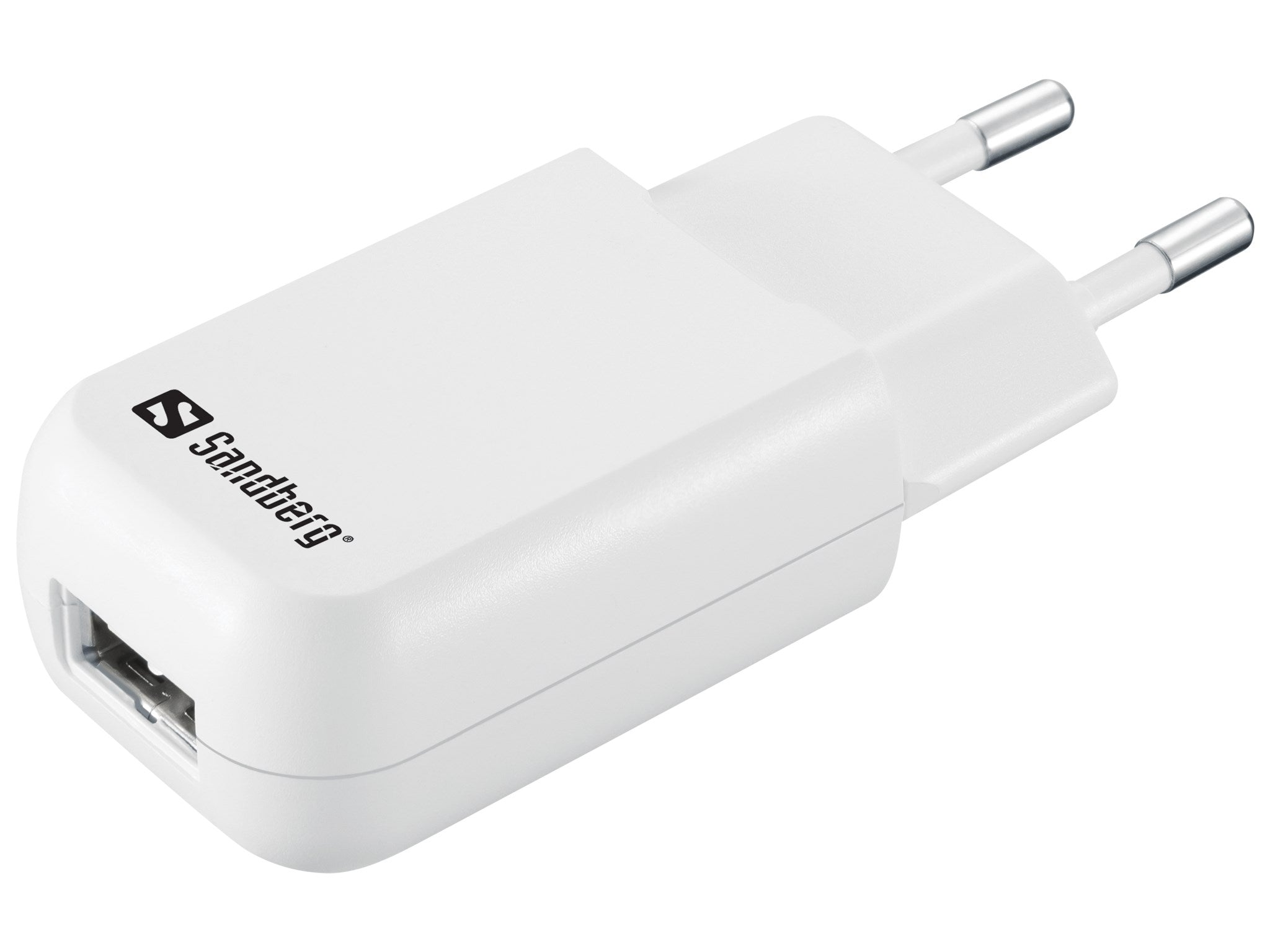 Sandberg Mini Opalder USB, Hvid/Sort