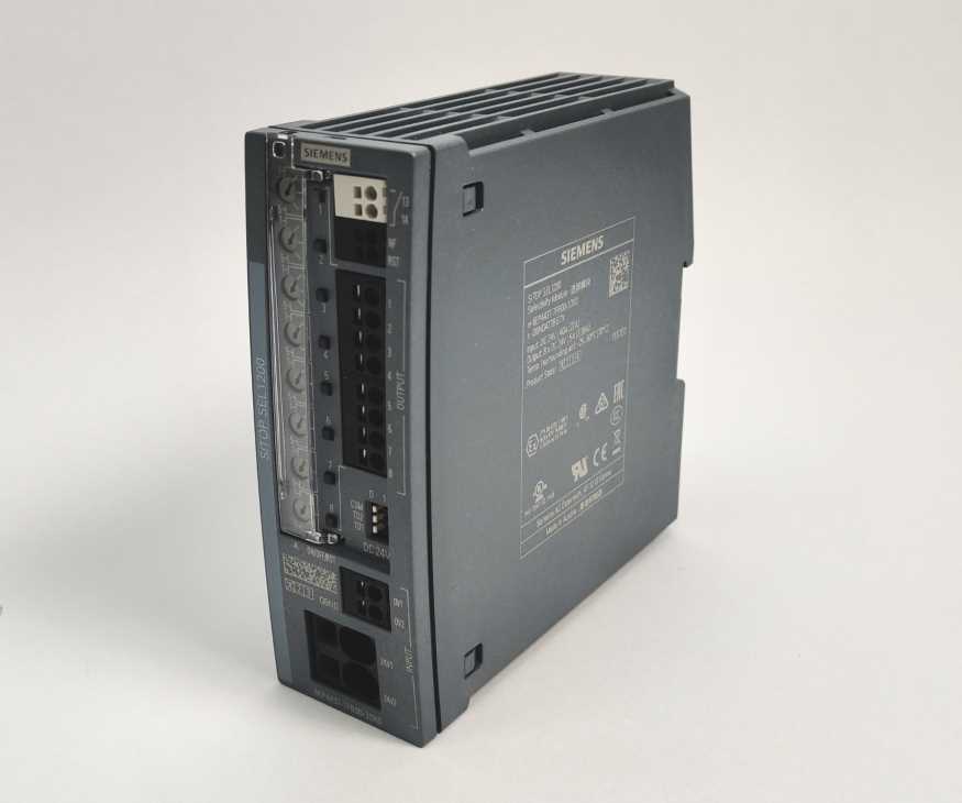 Siemens 6EP4437-7FB00-3DX0 SITOP SEL1200 5 A Selectivity Module