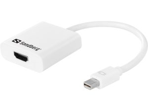 Sandberg Mini DisplayPort til HDMI Adapter Online salg