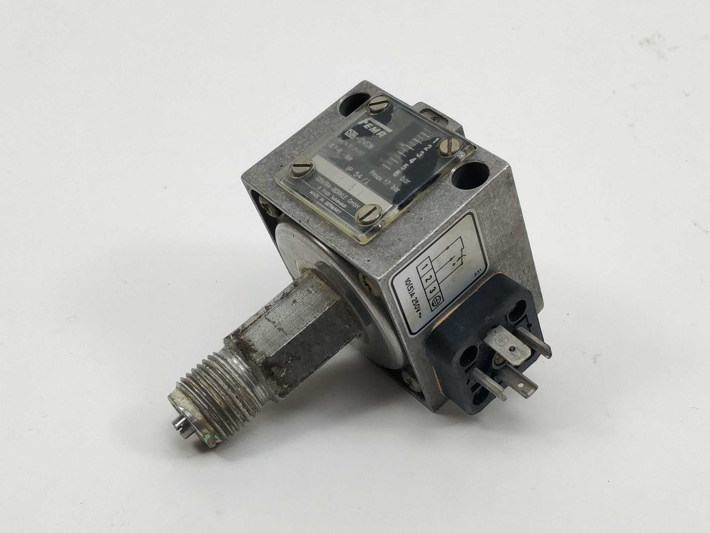 Fema DGM 6A Pressure Switch 0.7-6 Bar Hot på udsalg