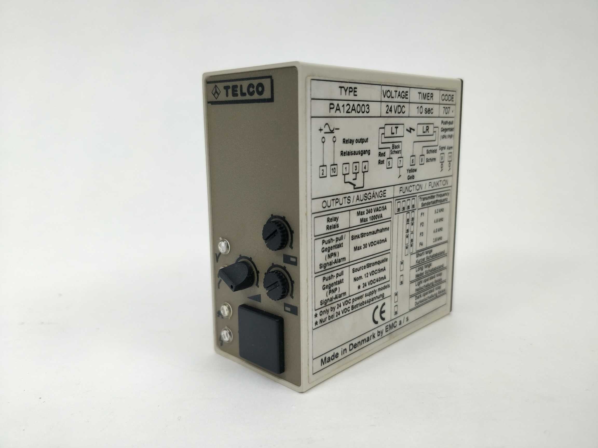 telco-pa12a003-24vdc-0452120300-photo-amplifier_1.jpg Telco PA12A003 24VDC 0452120300 photo amplifier Online