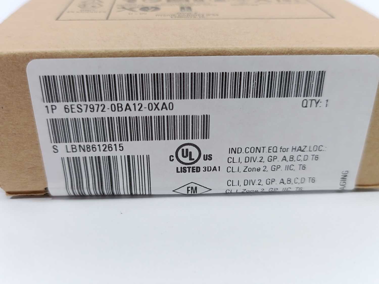 Siemens 6ES7 972-0BA12-0XA0 SIMATIC Busconnector
