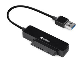 Sandberg USB 3.0 til SATA Link, Sort Online salg