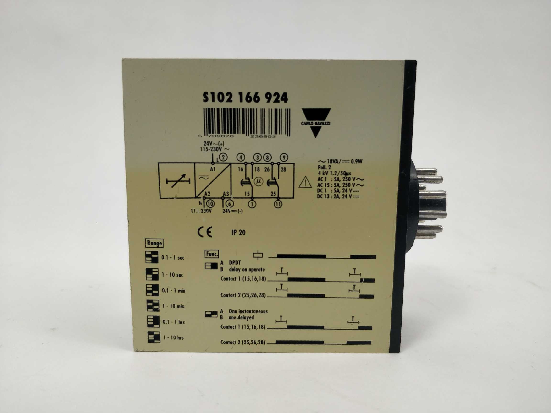 Carlo Gavazzi S102 166 924 TIMER Online Hot Salg