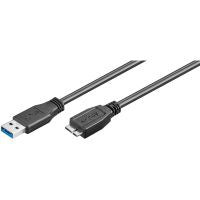 Goobay USB 3.0 - Micro-B 1M sort Mode