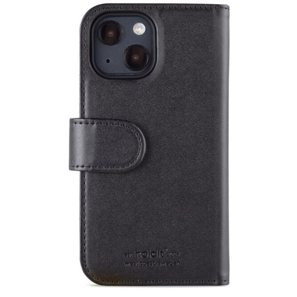 Holdit iPhone 13 Mini Magnet Case Læder Cover m. Pung