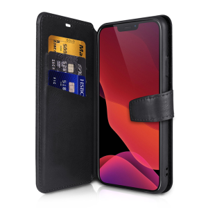 ITSKINS BOOK Flipcover til iPhone 13 Mini/12 Mini - Sort