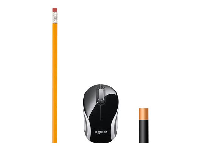 Mus Logitech M187, Trådløs, Sort