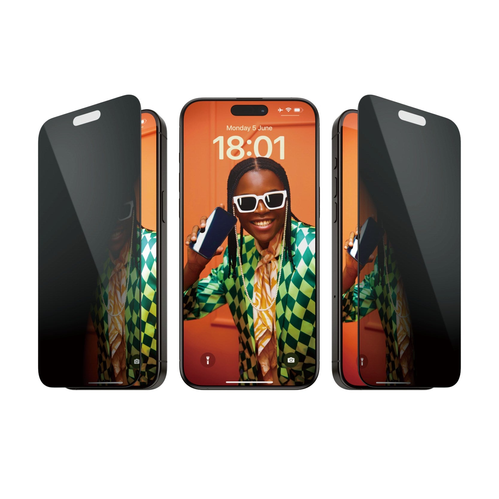 PanzerGlass™ iPhone 15 Pro Max UWF Privacy