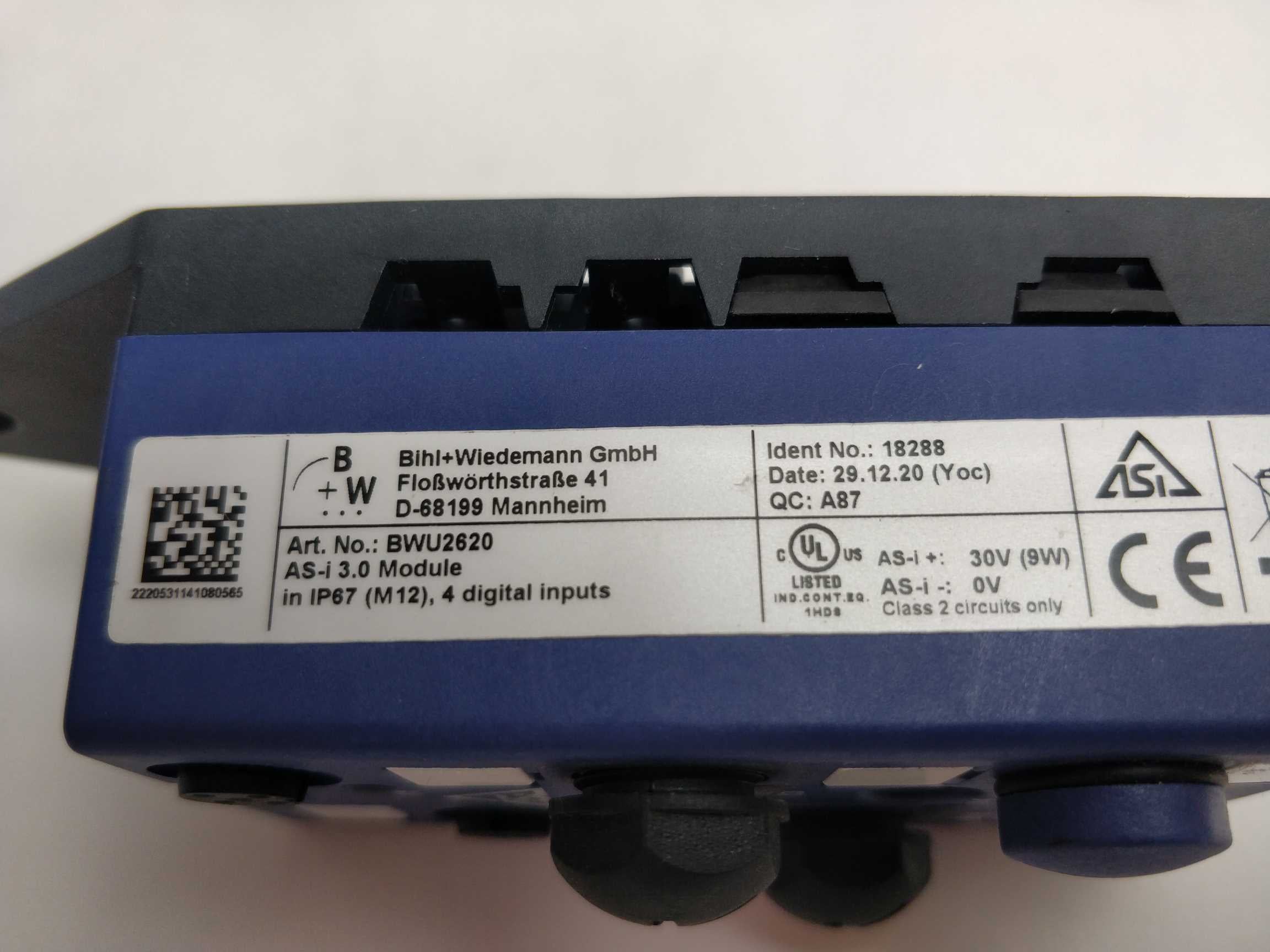 bihlwiedemann-bwu2620-digital-input-module_3.jpg Bihl+Wiedemann BWU2620 Digital Input Module Online Hot Salg