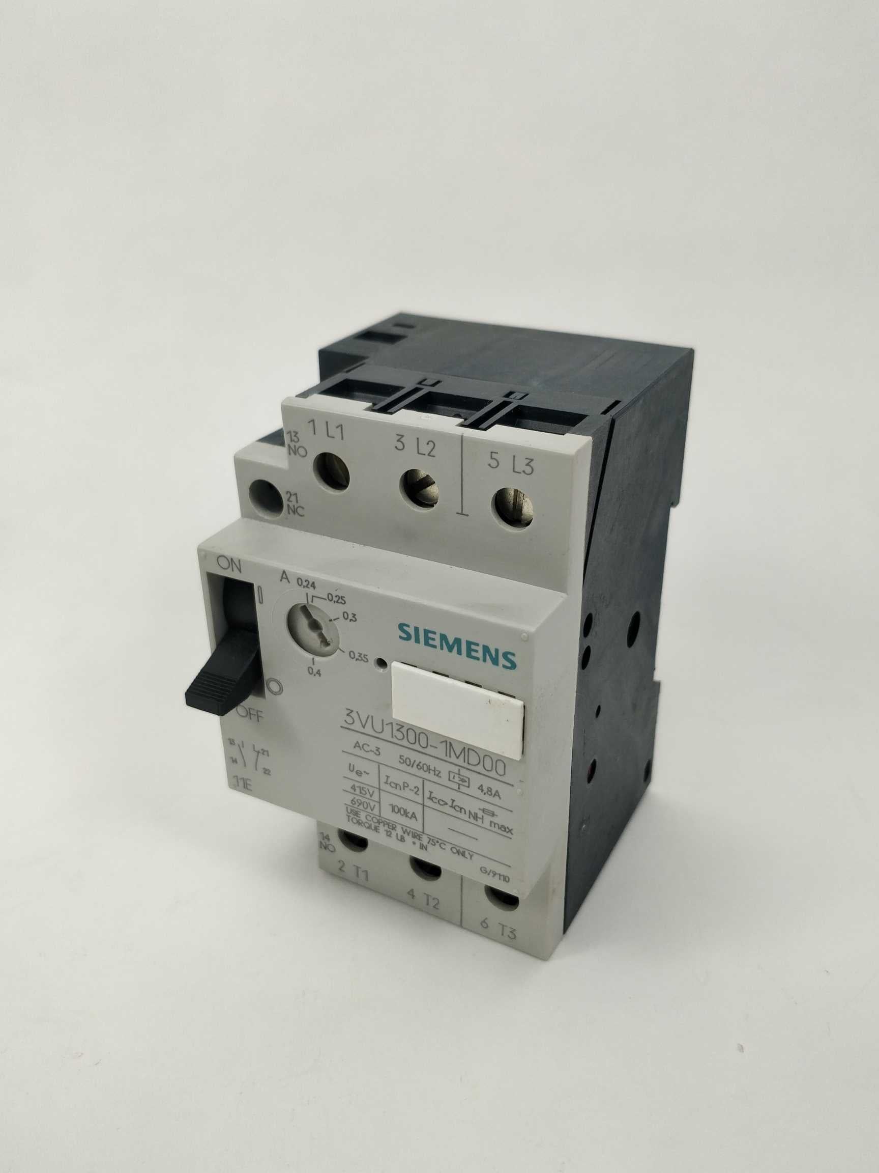 Siemens 3VU1300-1MD00 Circuit breaker 0,24-0,4A Online Hot Salg