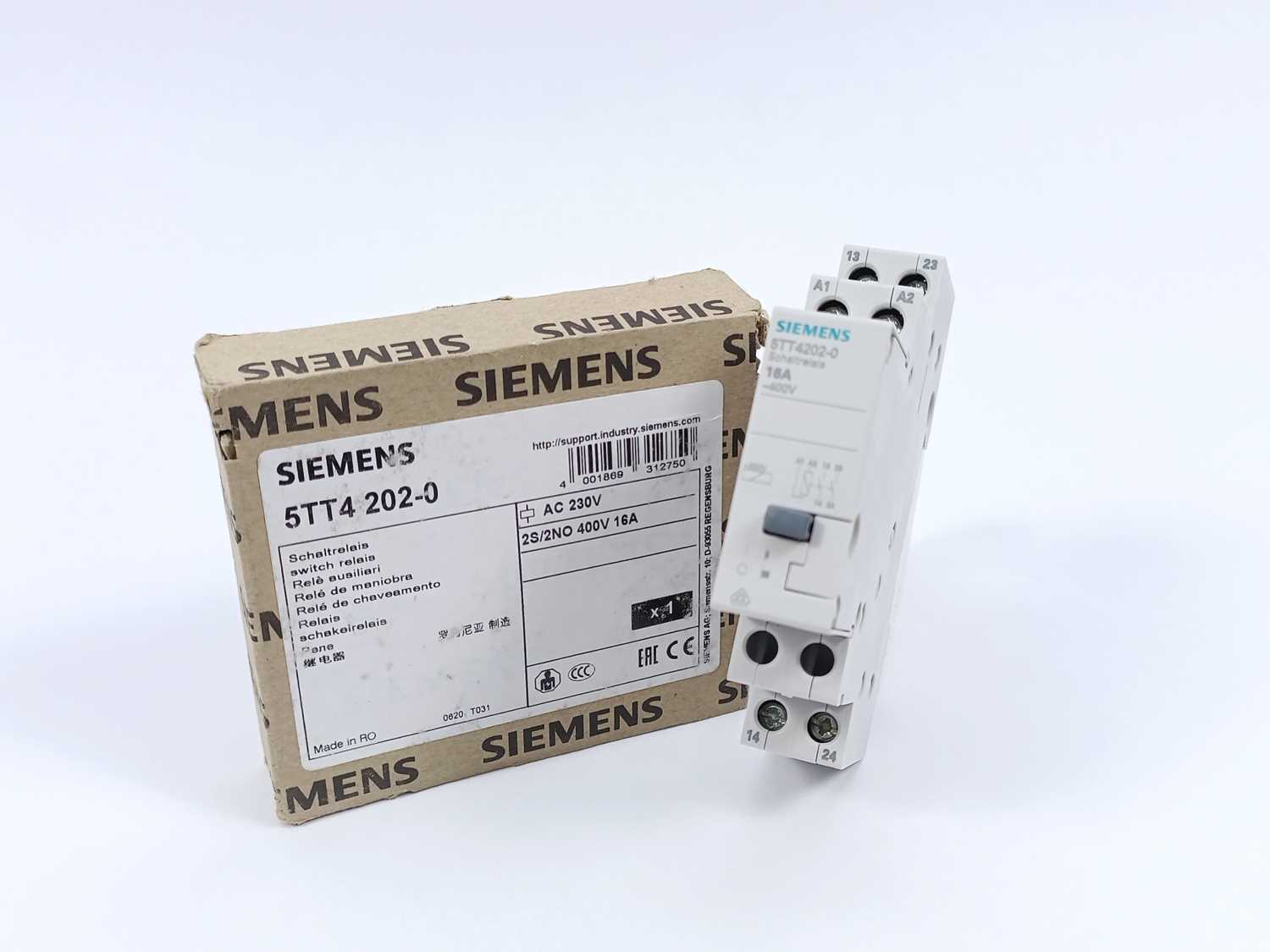 Siemens 5TT4 202-0 Switching Relay Udsalg