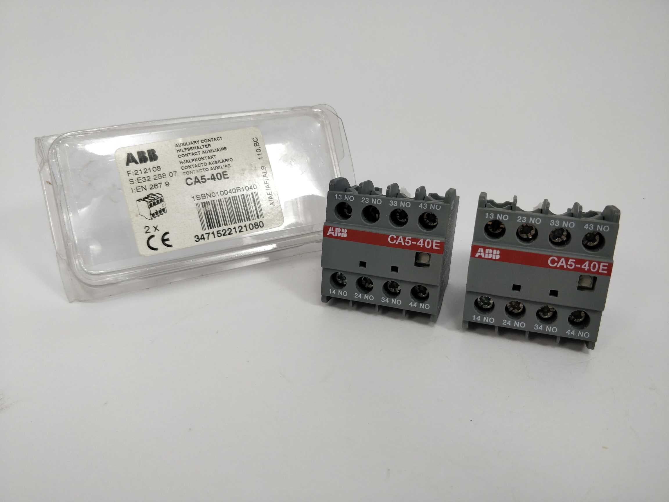 ABB 1SBN010040R1040 CA5-40E auxiliary contact 2pcs Online nu