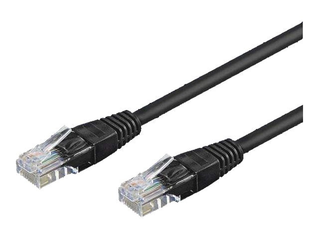 Goobay CAT 6 Netværkskabel 0,5m Sort