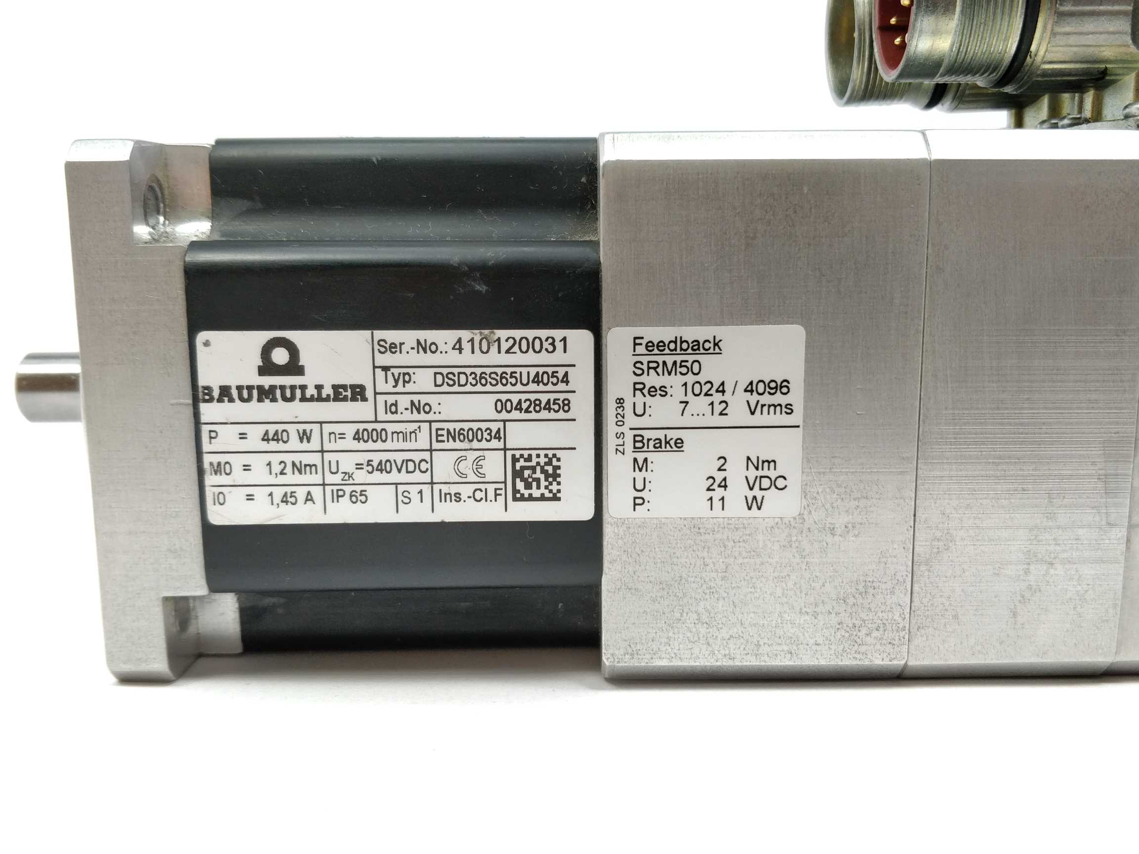 baumuller-dsd36s65u4054-servo-motor_2.jpg BAUMULLER DSD36S65U4054 Servo Motor