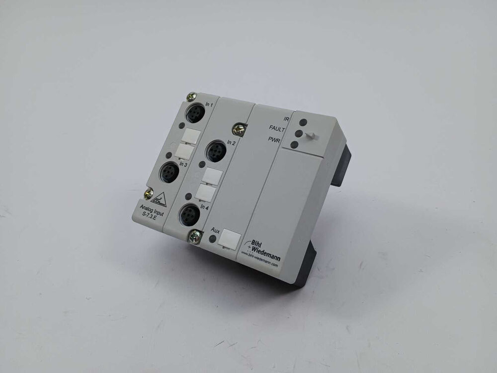 Bihl+Wiedemann 12789 BWU1359 ASi Analog Input Module S-7.3.E Online Hot Salg