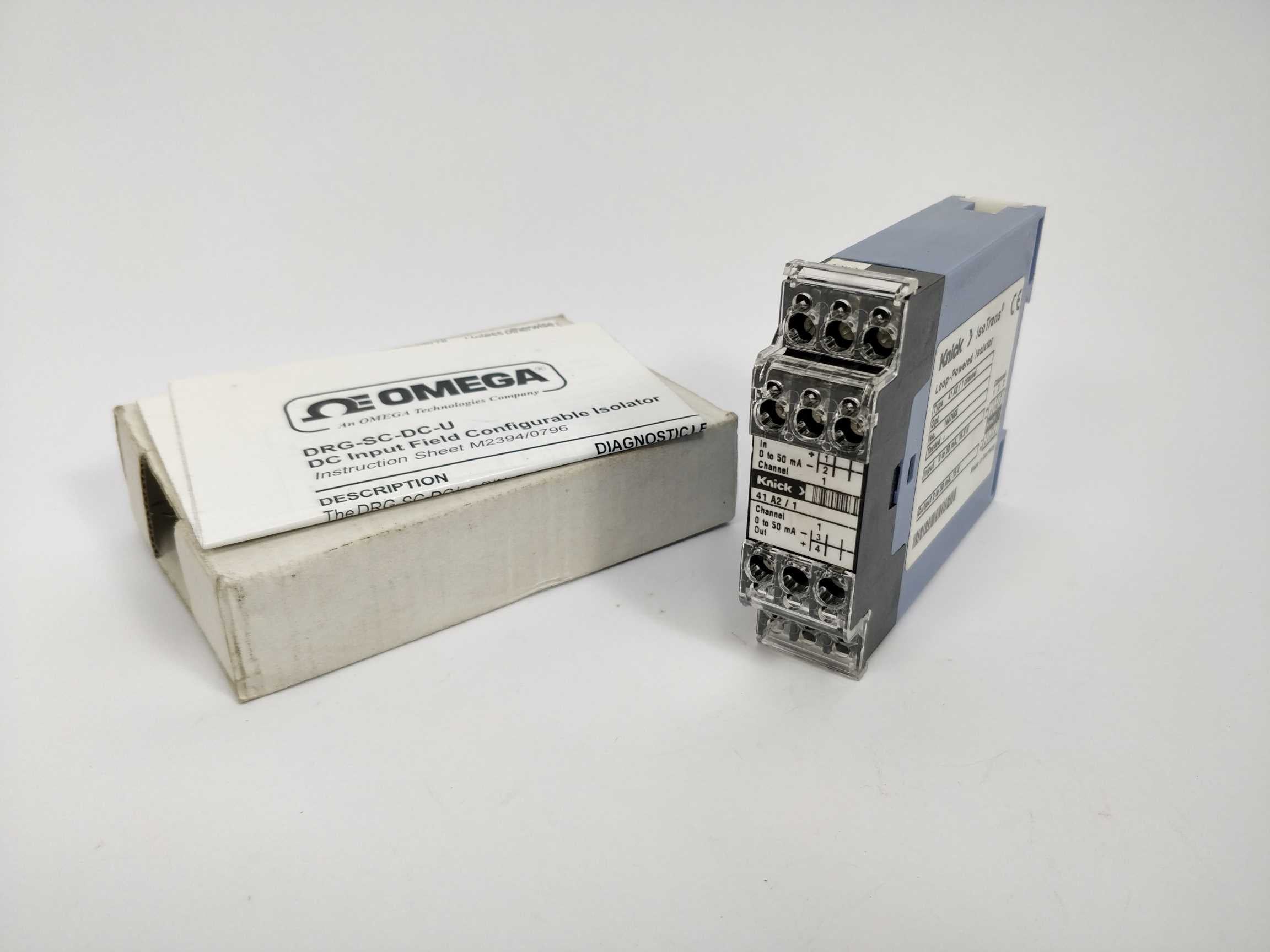 knick-1447463-41-a2-1-channel-loop-powered-isolator_0.jpg Knick 1447463 41 A2/1 Channel Loop-Powered Isolator Hot på udsalg