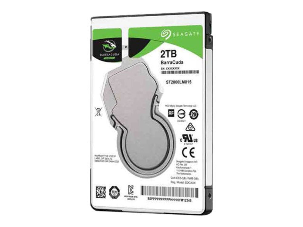 Harddisk Seagate Guardian Barracuda ST2000LM015 2TB 2.5 SATA-600 5400rpm