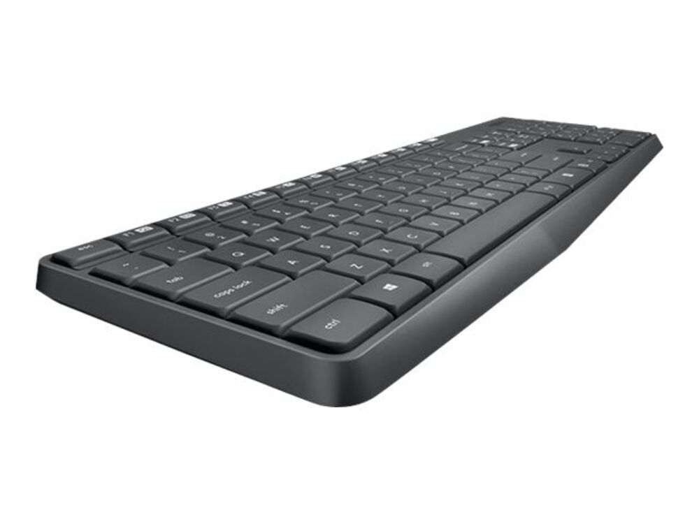 Logitech MK235 Tastatur og mus-sæt, Trådløs