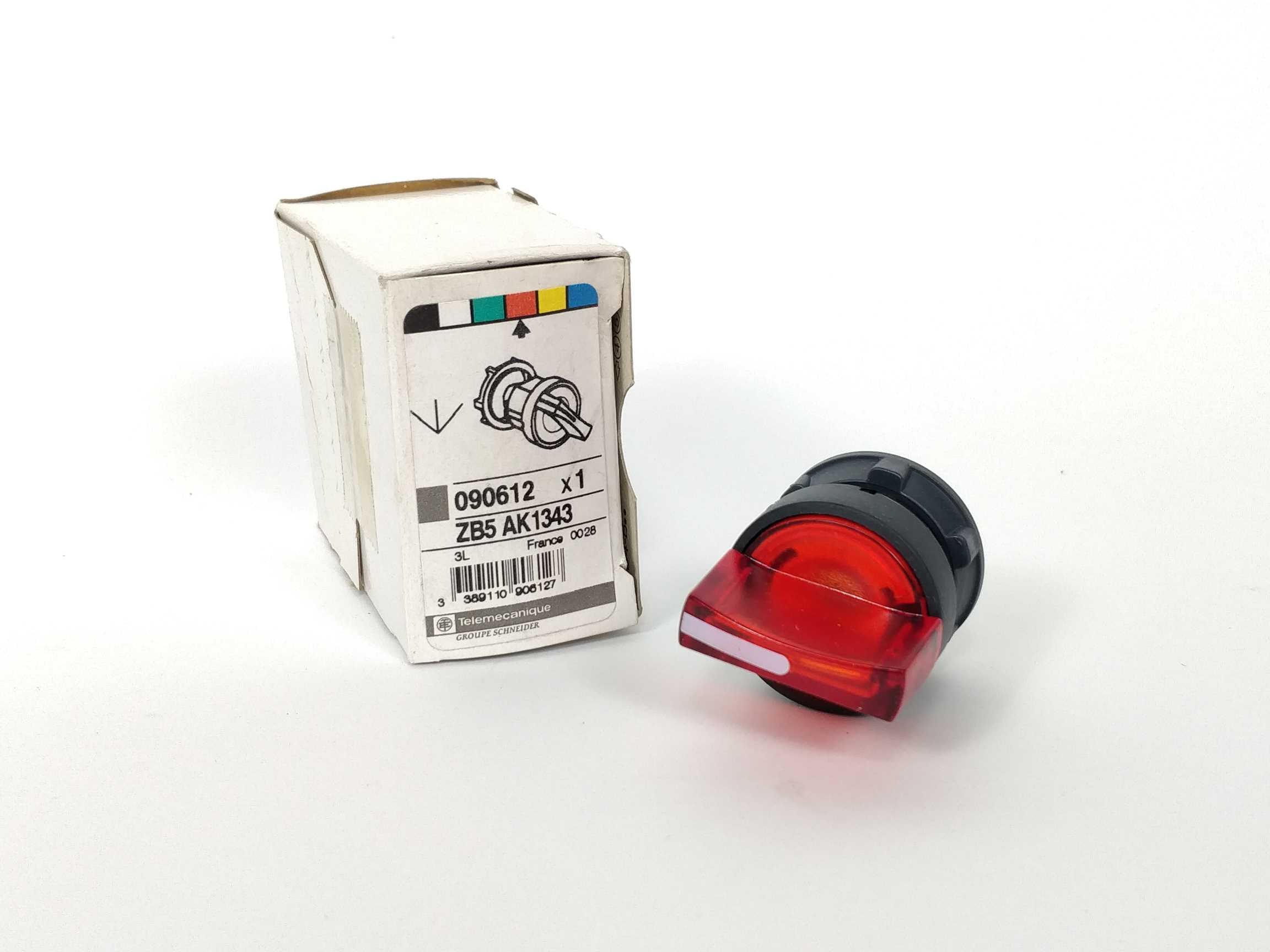 telemecanique-zb5ak1343-front-element-for-a-selector-switch_0.jpg TELEMECANIQUE ZB5AK1343 Front element for a selector switch Online salg
