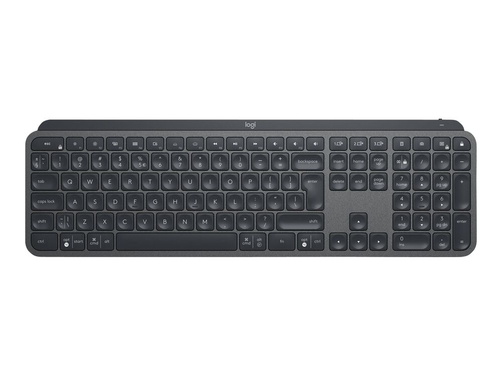 Logitech MX Keys, Trådløs, USA internationalt