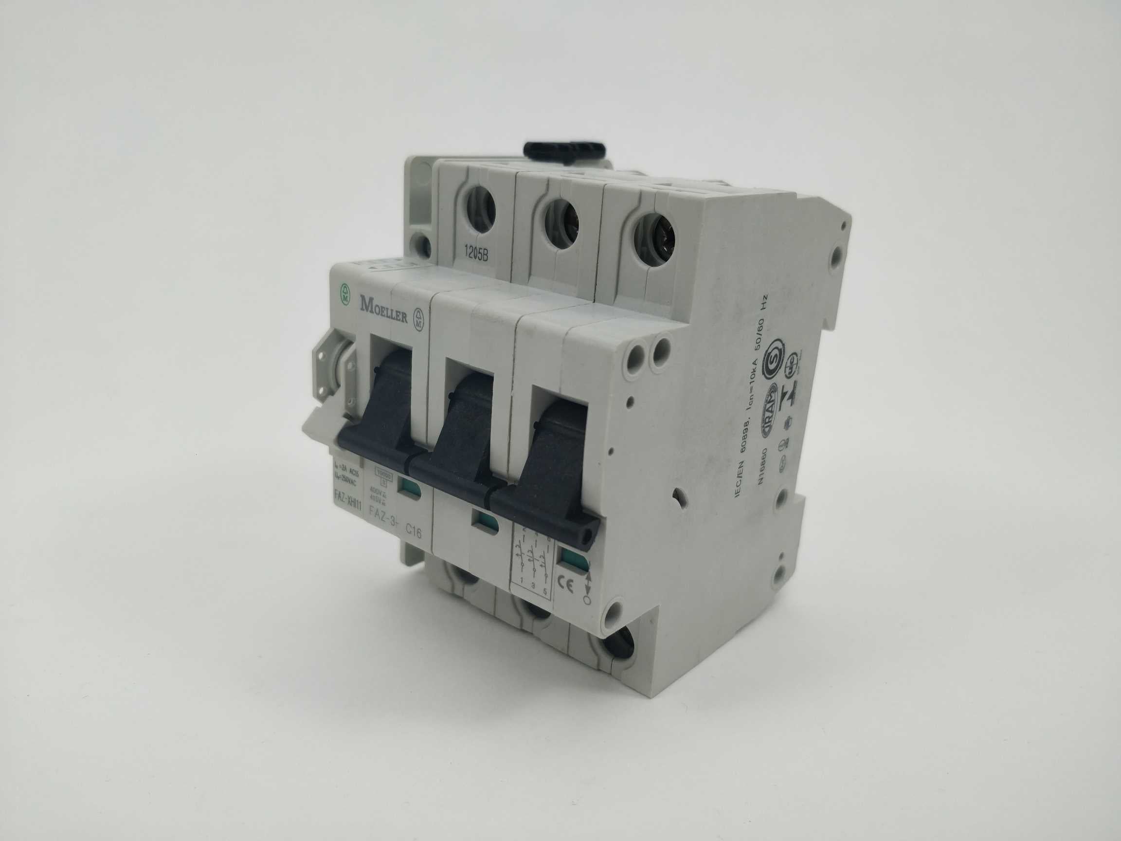 moeller-faz-3-c16-with-faz-xhi11-circuit-breaker_1.jpg MOELLER FAZ-3-C16 with FAZ-XHI11 Circuit Breaker
