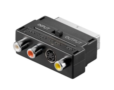 Scart til 3x Phono Adapter