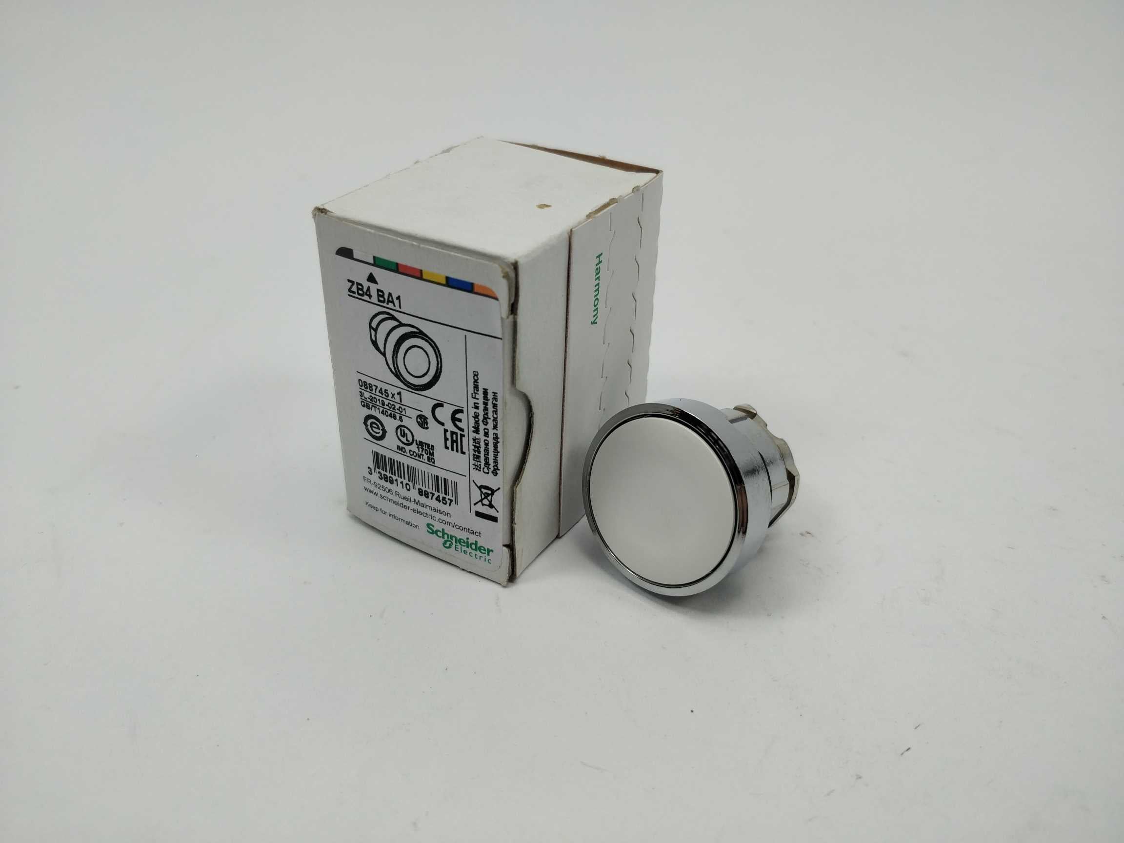 schneider-electric-zb4ba1-switch-actuator-088745_0.jpg Schneider Electric ZB4BA1 Switch Actuator 088745