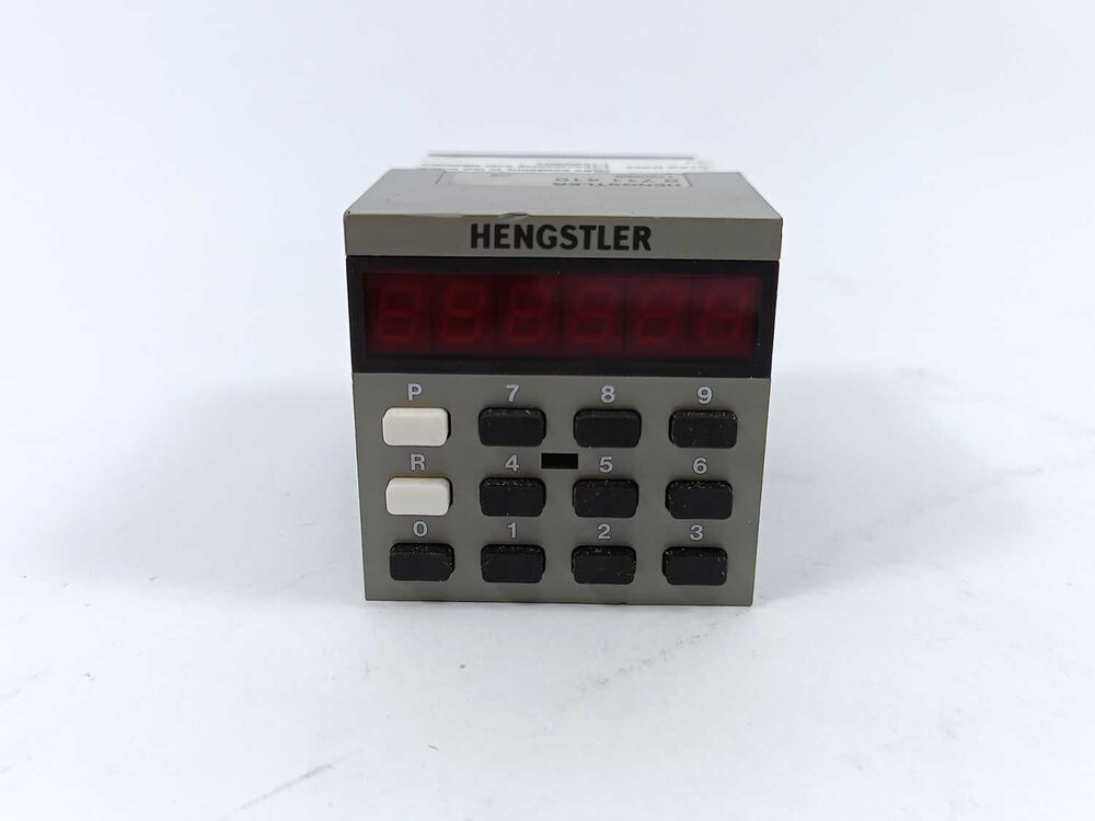 HENGSTLER 0 711 410 Plug-in 1 Channel Preset Counter