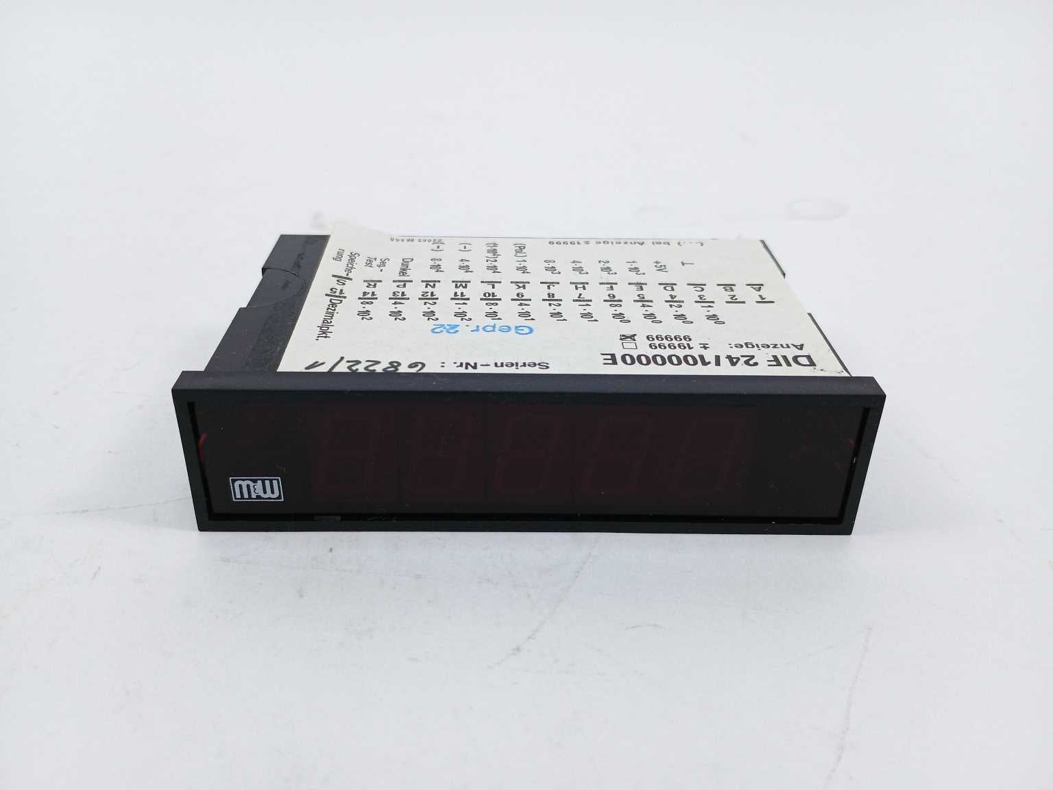 muller-weigert-dif24-100000e-dif-24-5-digit-counter-w-mounting-accessories_2.jpg Müller & Weigert DIF24/100000E / DIF 24 5-Digit Counter w/ Mounting Accessories