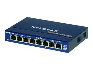 Switch NETGEAR GS108 8-porte Gigabit