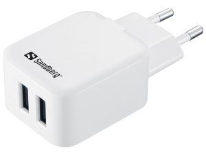 Sandberg Dual USB Oplader