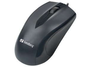 Sandberg Standard USB Mus, Sort