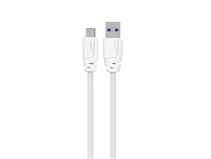 Sinox PRO USB-C til USB-A kabel - Hvid