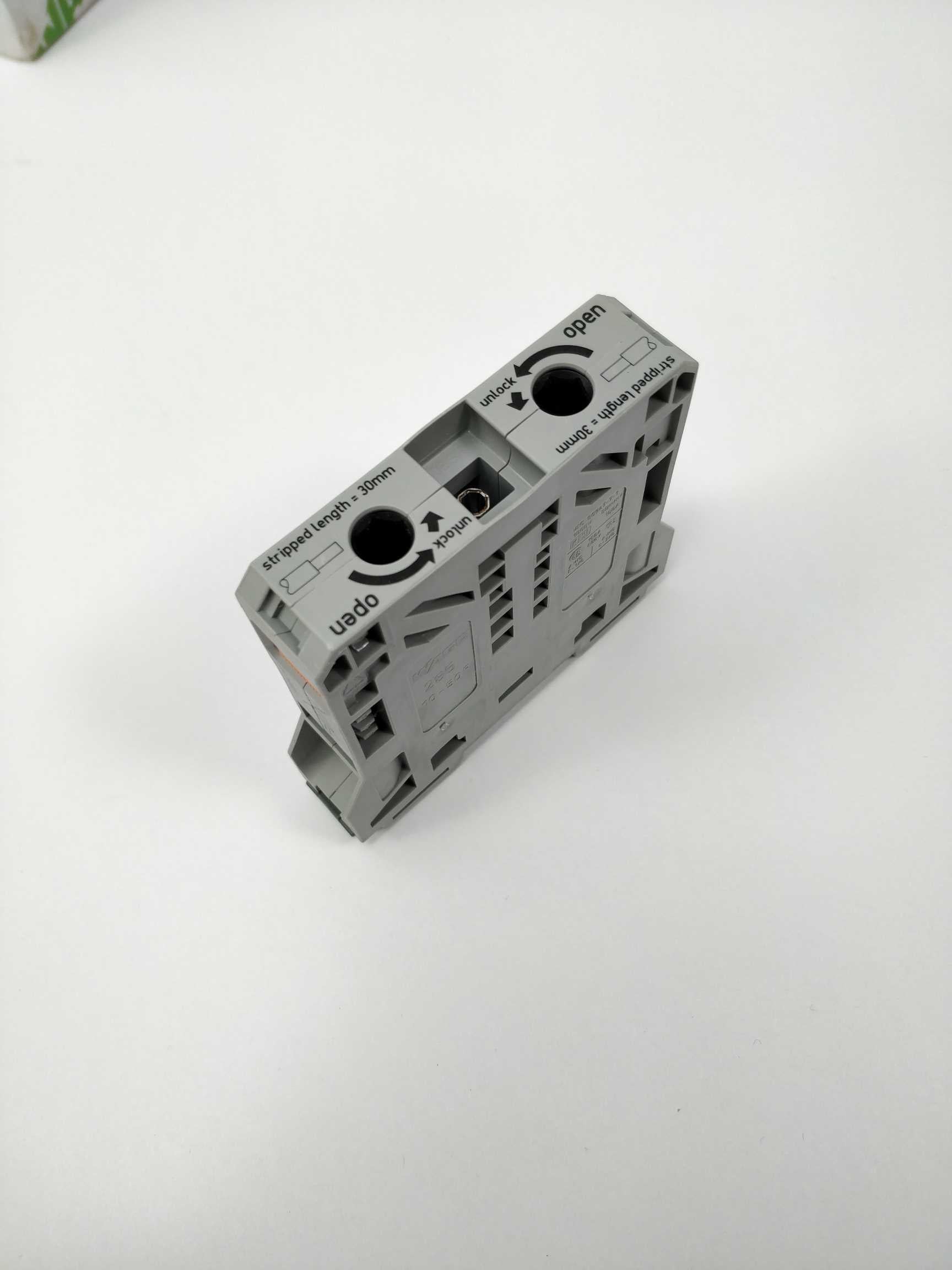 Wago 285-150 2-conductor through terminal block 5pcs Levere