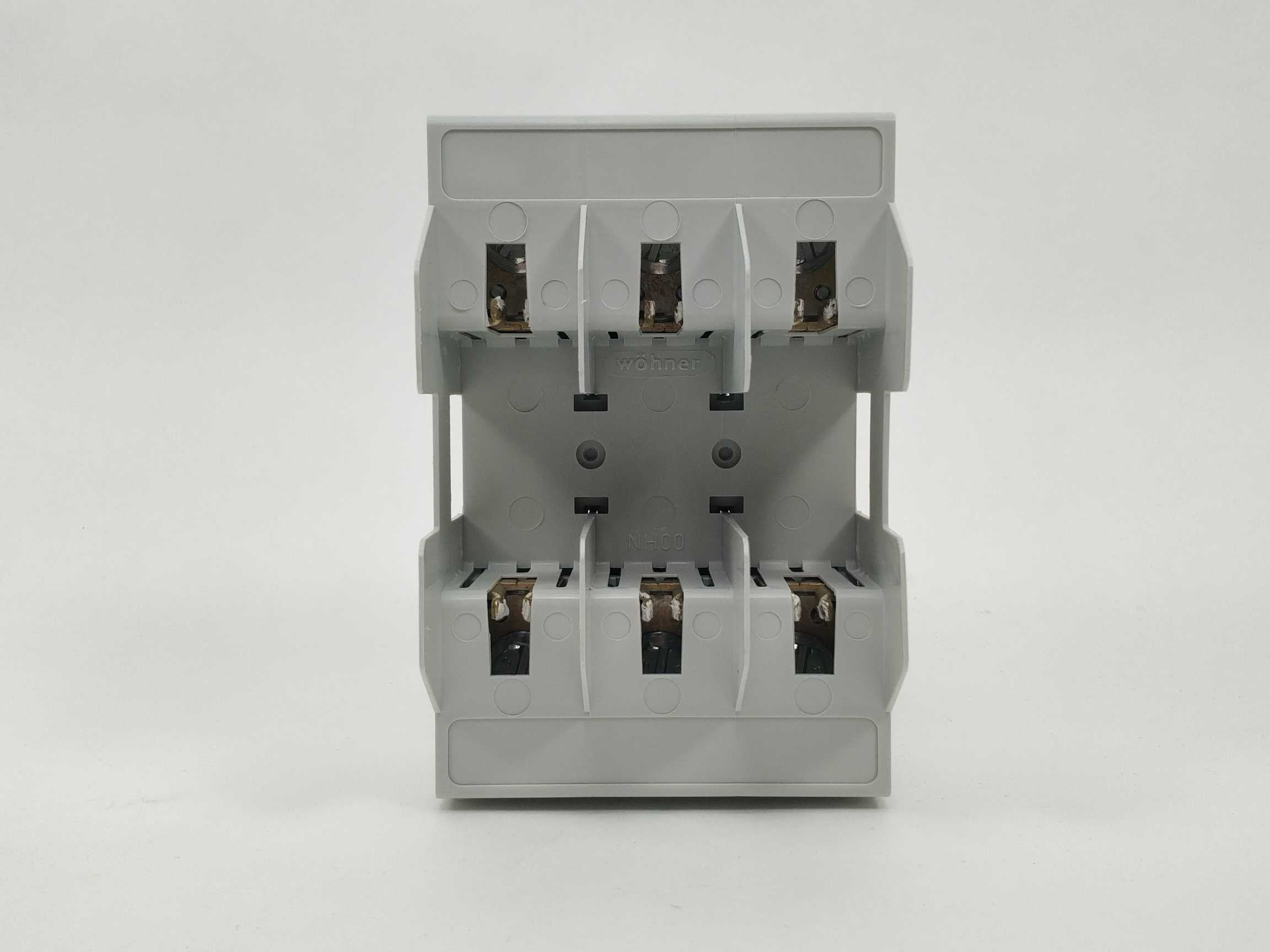 wohner-03759-nh-fuse-base-size-00-3-pole-4-pcs-box_3.jpg wöhner 03759 NH fuse base size 00, 3-pole 4 Pcs. box