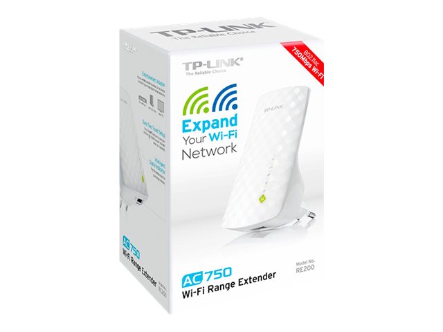 TP-Link RE200 WiFi-rækkeviddeforlænger Rabat