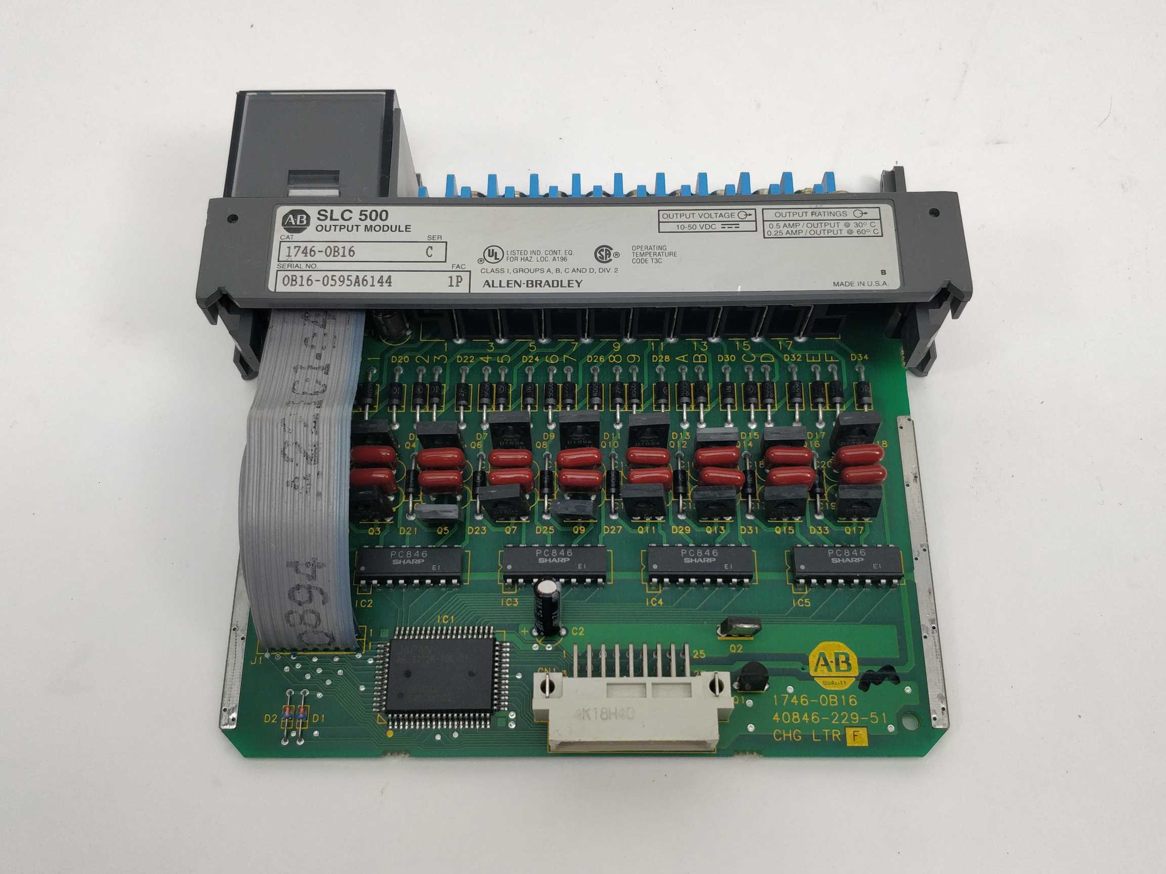 AB 1746-OB16 SLC 500 Output Module Ser.C Rabat
