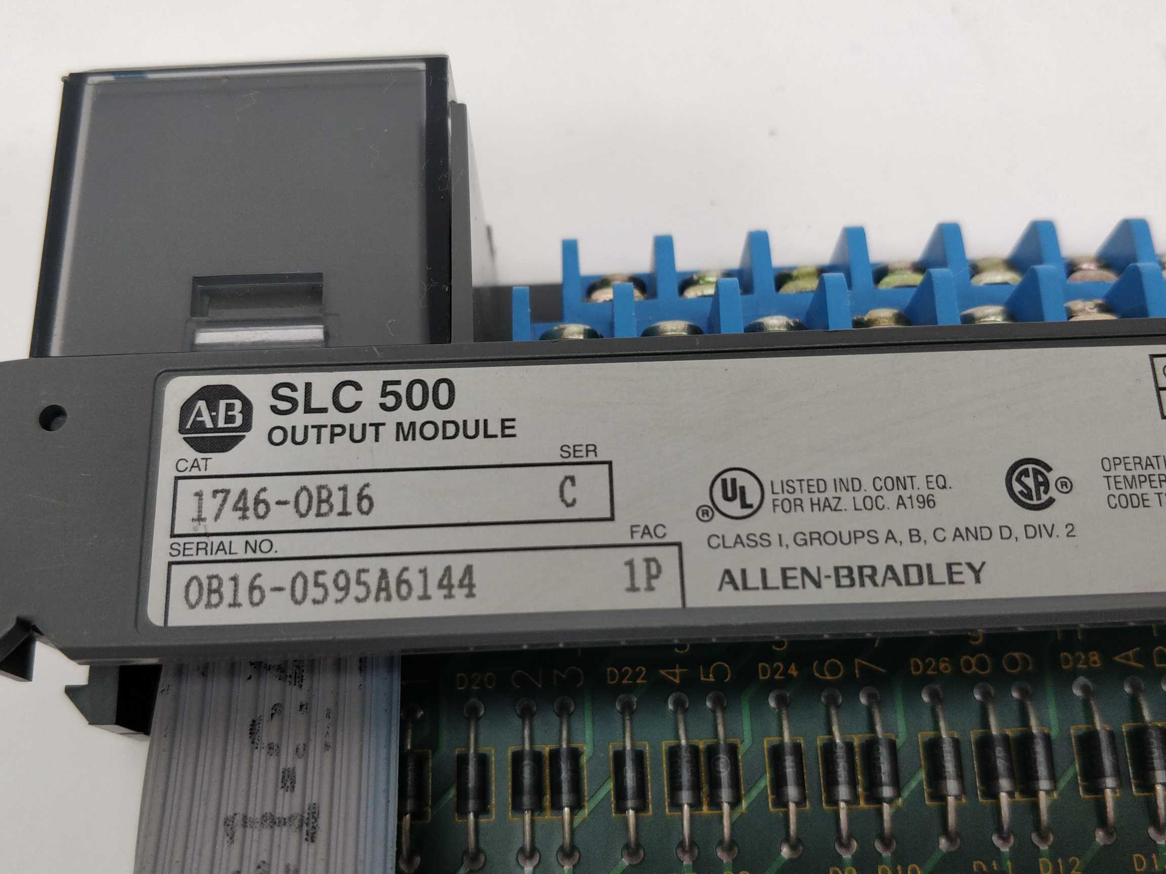AB 1746-OB16 SLC 500 Output Module Ser.C Rabat