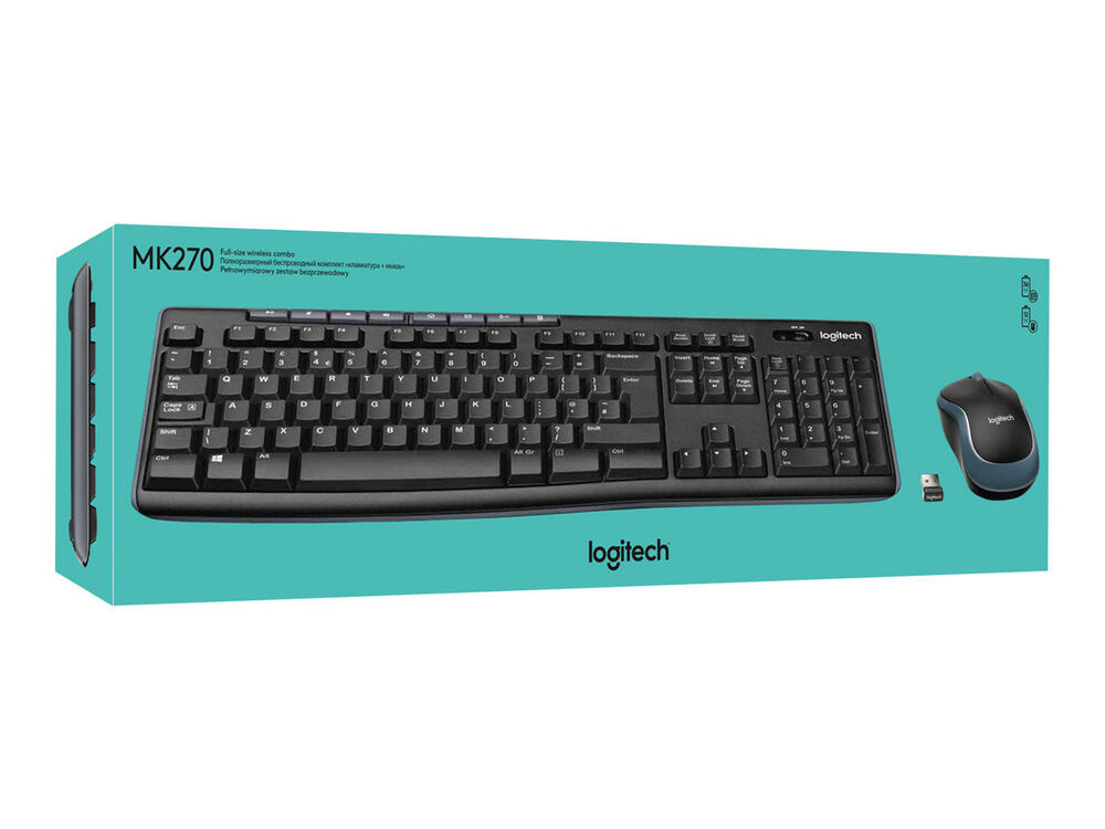 Logitech MK270, Trådløs Udsalg
