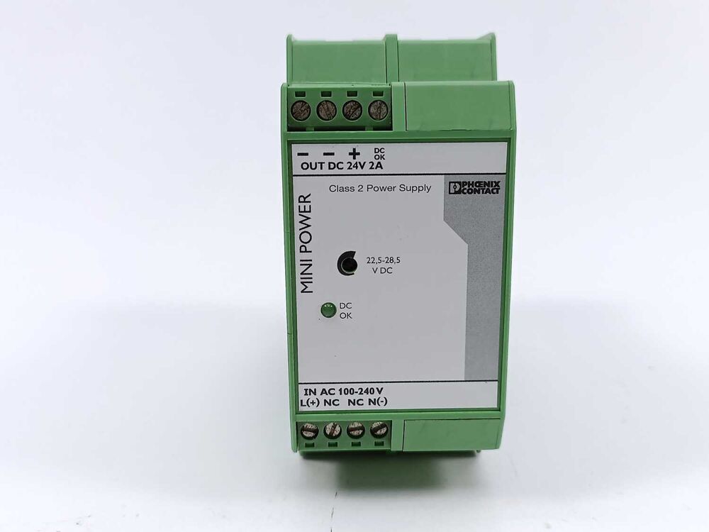 Phoenix Contact 2938730 MINI-PS-100-240AC/24DC/2 Power Supply Levere