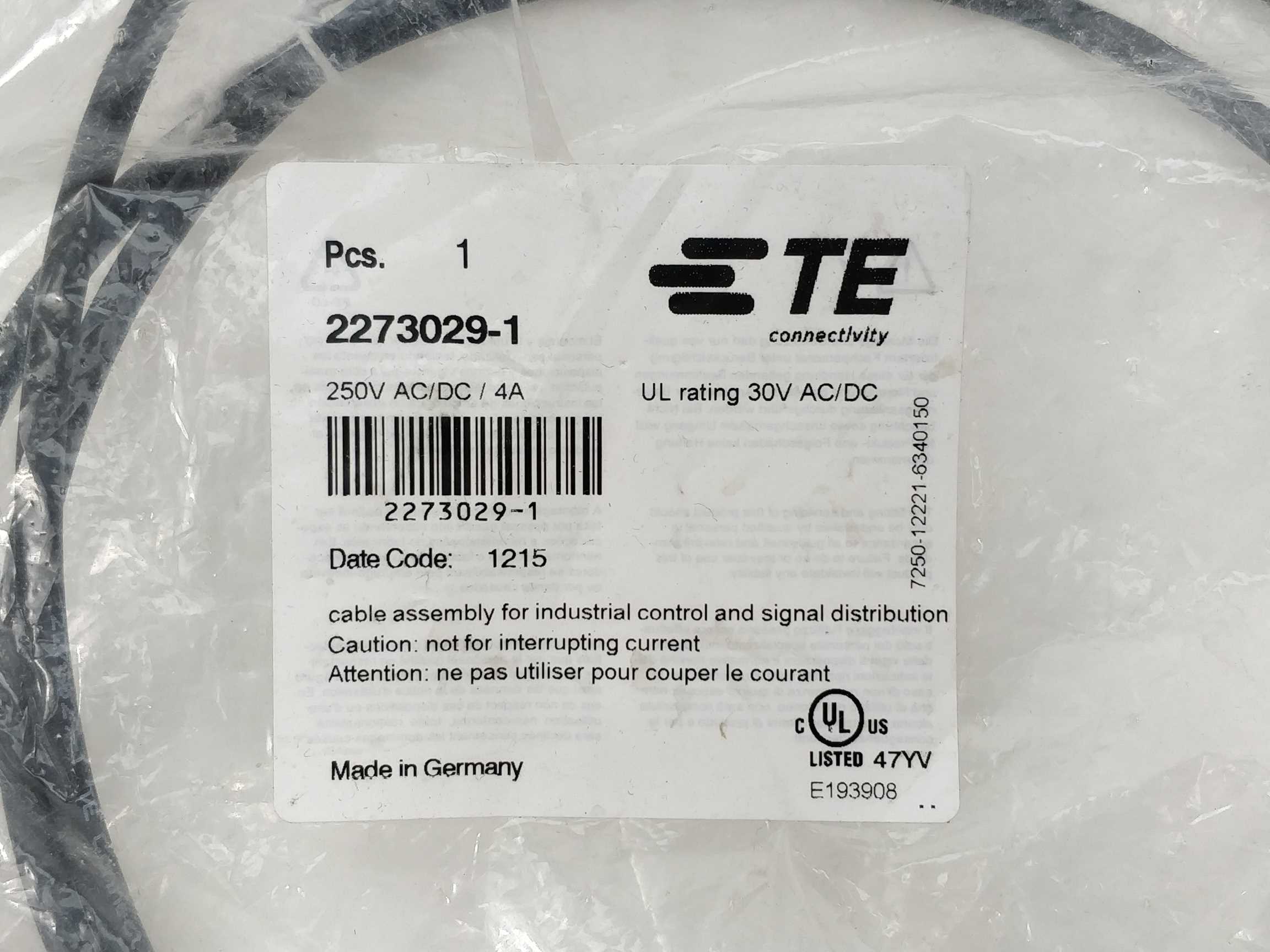 te-connectivity-2273029-1-cable-assembly-250v-ac-dc-4a_1.jpg TE Connectivity 2273029-1 Cable assembly 250V AC/DC / 4A